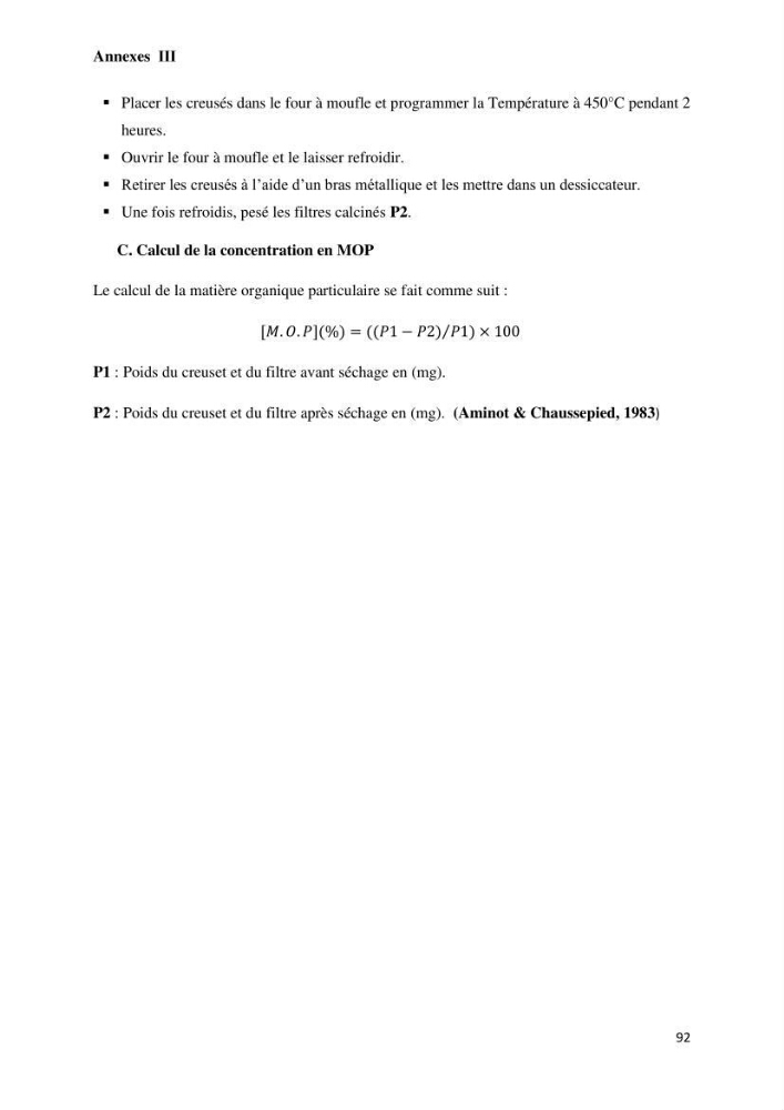Suivi du procédé de dessalement de l\'eau de mer de la station d\'El Marsa et caractérisation des rejets de saumure