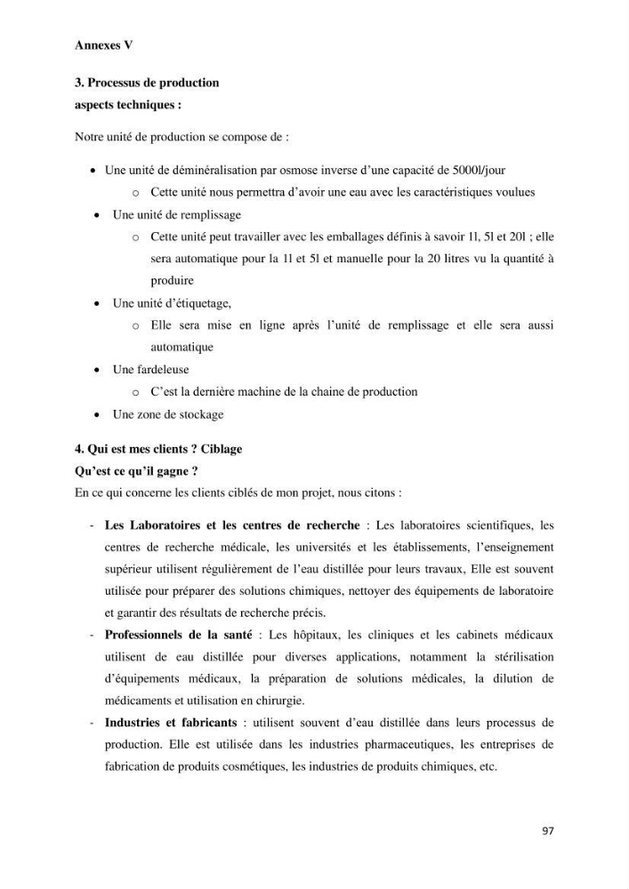 Suivi du procédé de dessalement de l\'eau de mer de la station d\'El Marsa et caractérisation des rejets de saumure