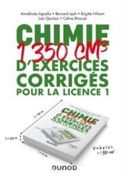 Chimie : 1350 CM3 d'exercices corrigés pour la licence 1