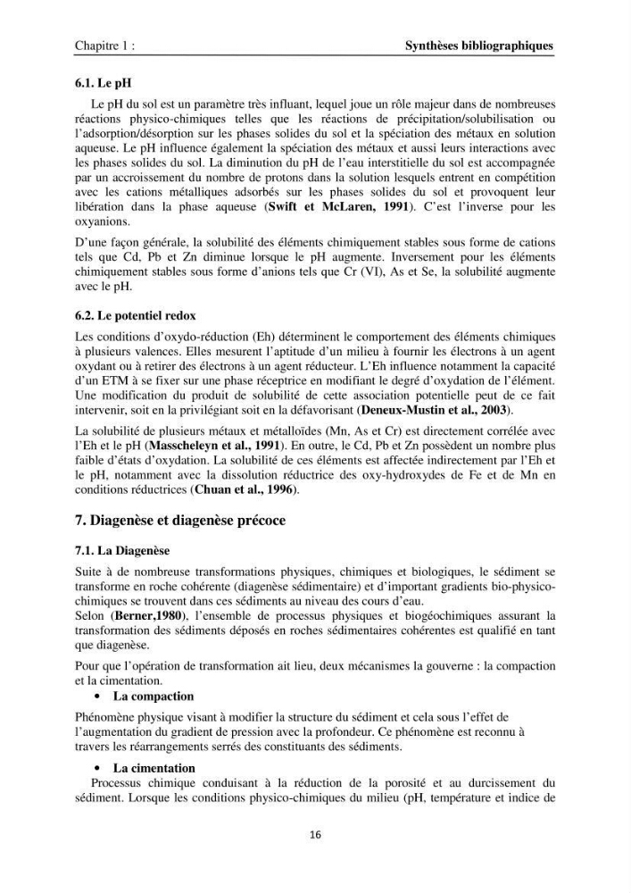 Eléments traces métalliques dans le sédiment marin de la Baie de Zemmouri