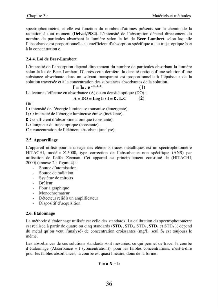 Eléments traces métalliques dans le sédiment marin de la Baie de Zemmouri