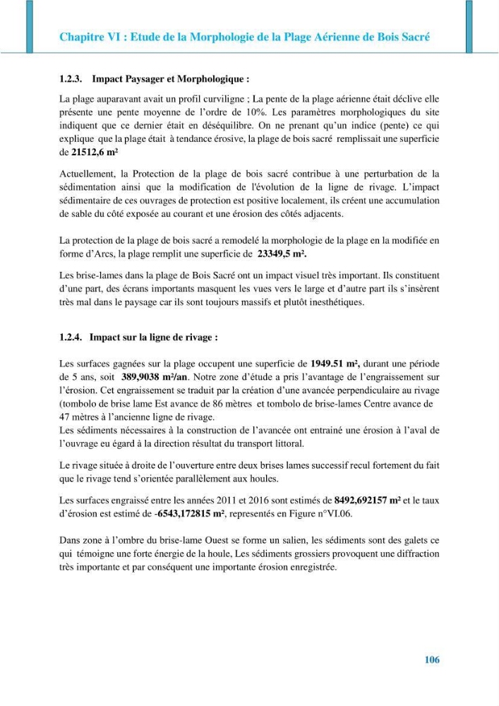 Impact des ouvrages de protection sur la morphodynamique des côtes