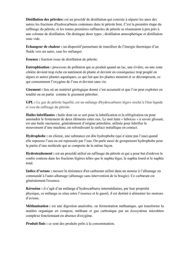 Traitement des effluents industriels liquides de la raffinerie d\'Alger: étude comparative entre l\'efficacité du foin de l\'anthracité dans le traitement des eaux