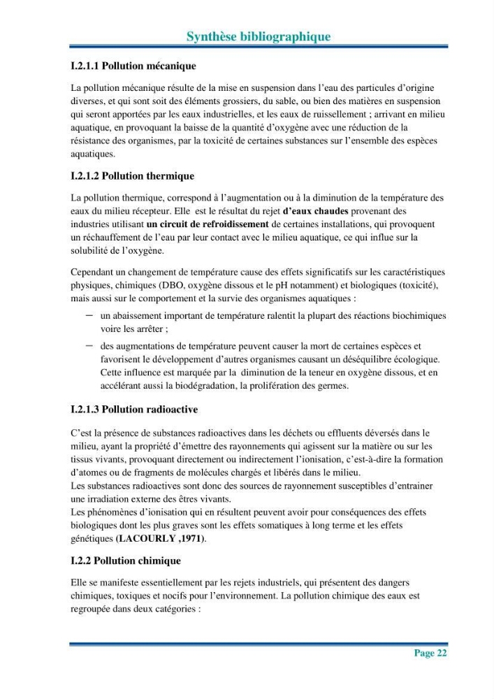 Traitement des effluents industriels liquides de la raffinerie d\'Alger: étude comparative entre l\'efficacité du foin de l\'anthracité dans le traitement des eaux