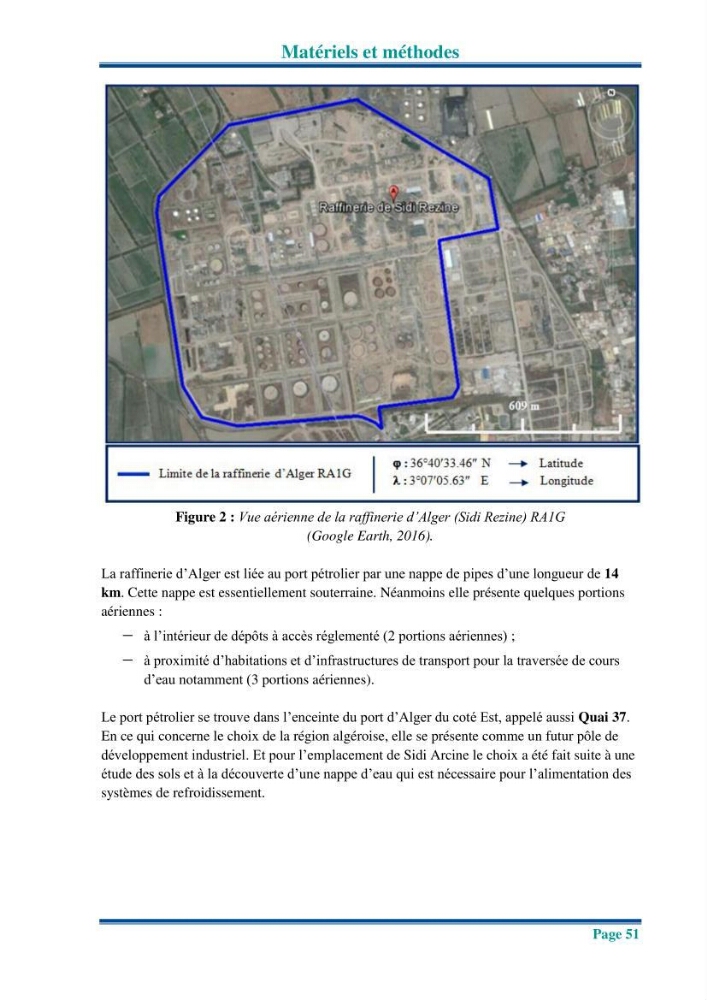 Traitement des effluents industriels liquides de la raffinerie d\'Alger: étude comparative entre l\'efficacité du foin de l\'anthracité dans le traitement des eaux