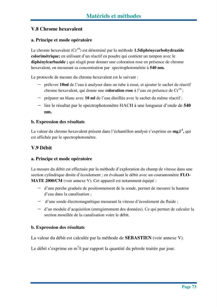 Traitement des effluents industriels liquides de la raffinerie d\'Alger: étude comparative entre l\'efficacité du foin de l\'anthracité dans le traitement des eaux