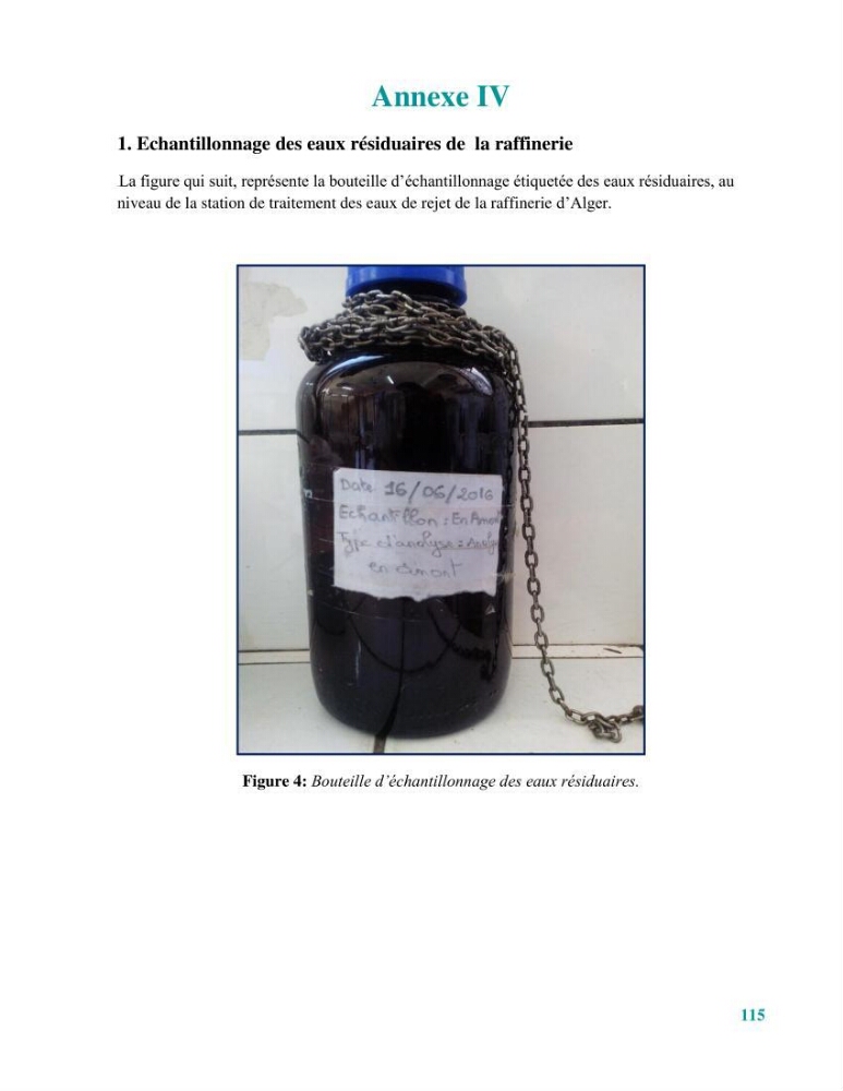 Traitement des effluents industriels liquides de la raffinerie d\'Alger: étude comparative entre l\'efficacité du foin de l\'anthracité dans le traitement des eaux