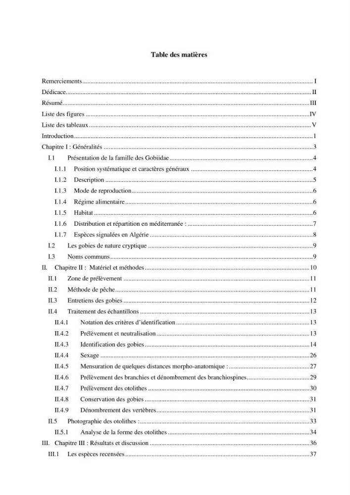 Contribution à l’étude des Gobiidae (Actinopterygii, Perciformes): inventaire d’espèces de quelques ports et plages de la côte algérienne.
