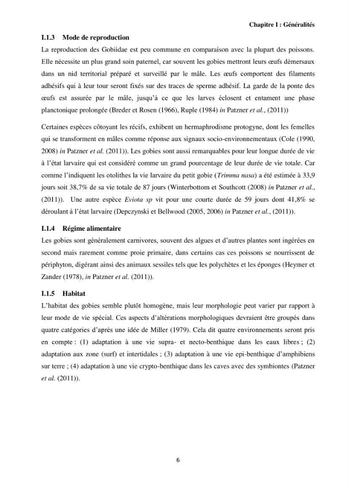 Contribution à l’étude des Gobiidae (Actinopterygii, Perciformes): inventaire d’espèces de quelques ports et plages de la côte algérienne.