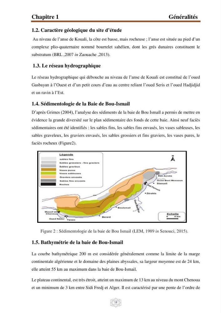 Inventaire de la faune et de la flore marine d\'intérêt écologique des sites remarquables de la région centre de la côte Algérienne (l\'Anse de Kouali et l\'île Aguelli):