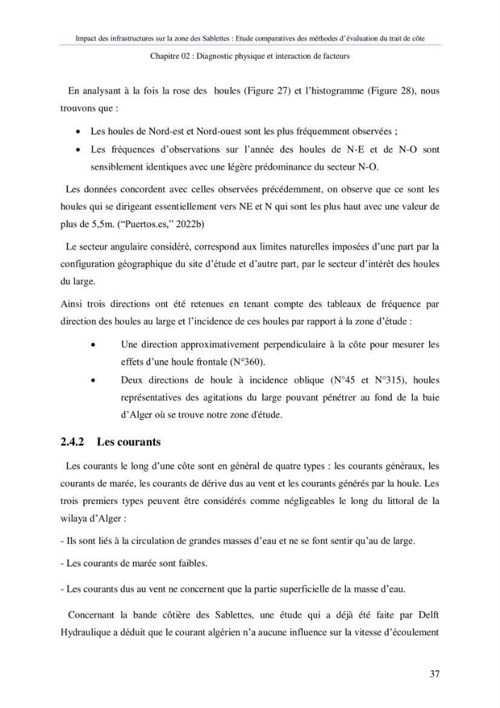 Impact des infrastructures sur la dynamique du littoral de la région de Sablettes (Piquet Blanc), étude comparative des méthodes d’évolution du trait de côte.