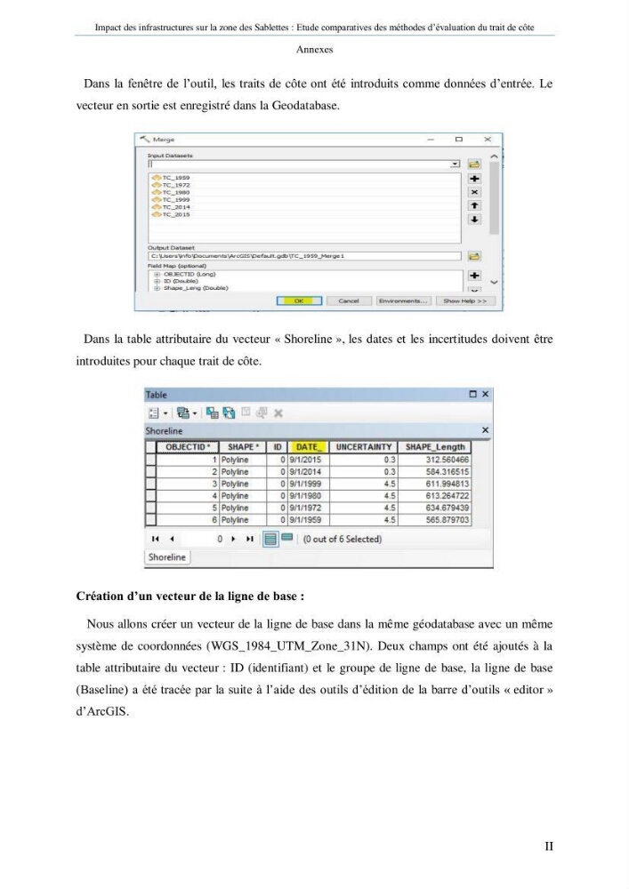 Impact des infrastructures sur la dynamique du littoral de la région de Sablettes (Piquet Blanc), étude comparative des méthodes d’évolution du trait de côte.