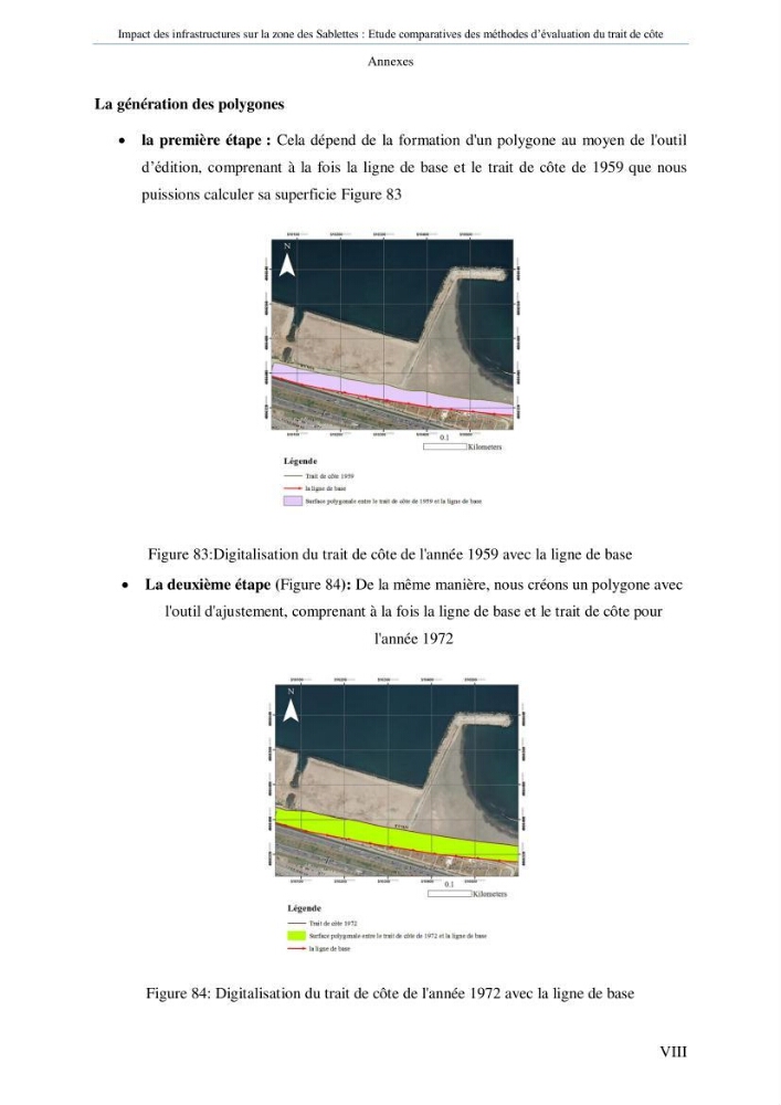 Impact des infrastructures sur la dynamique du littoral de la région de Sablettes (Piquet Blanc), étude comparative des méthodes d’évolution du trait de côte.