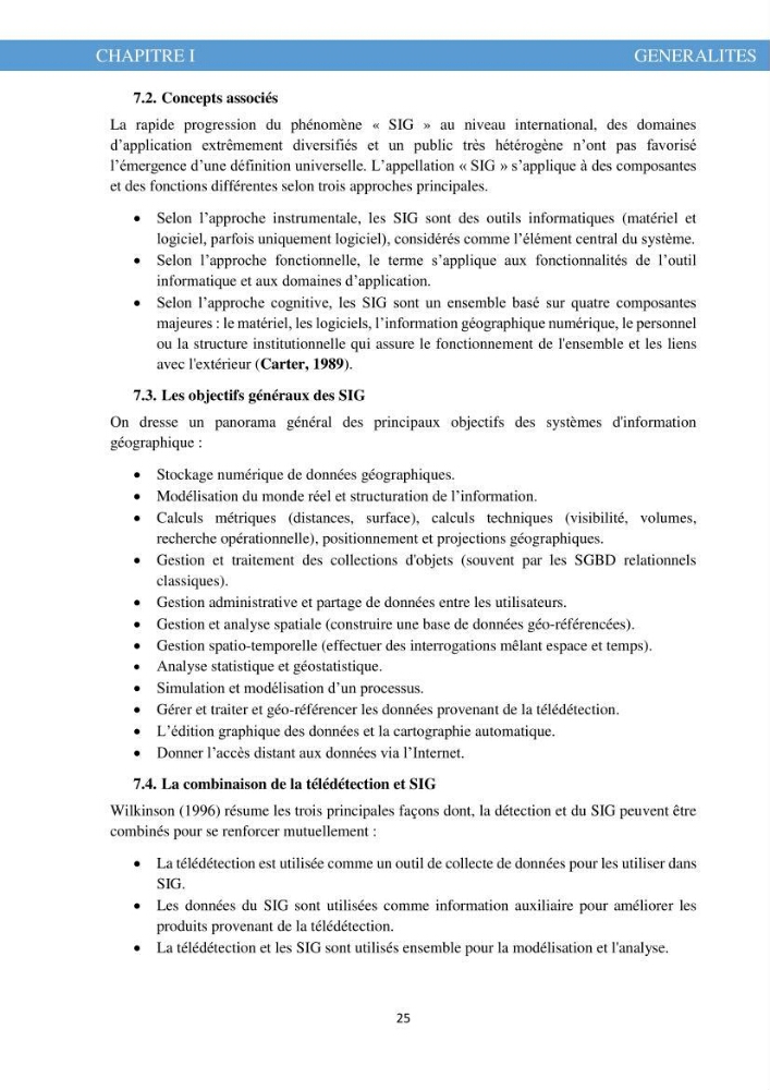 L\'évolution de l\'occupation du sol de la zone côtière du Parc National de Taza Jijel: