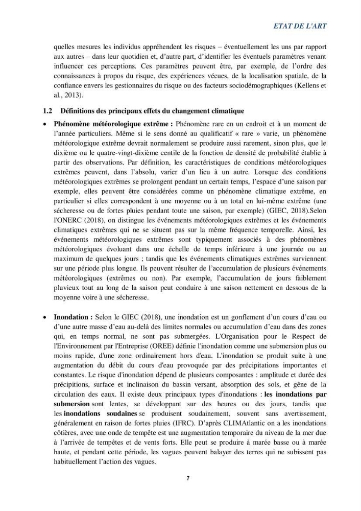 Perception des changements climatiques dans les zones côtières en Algérie