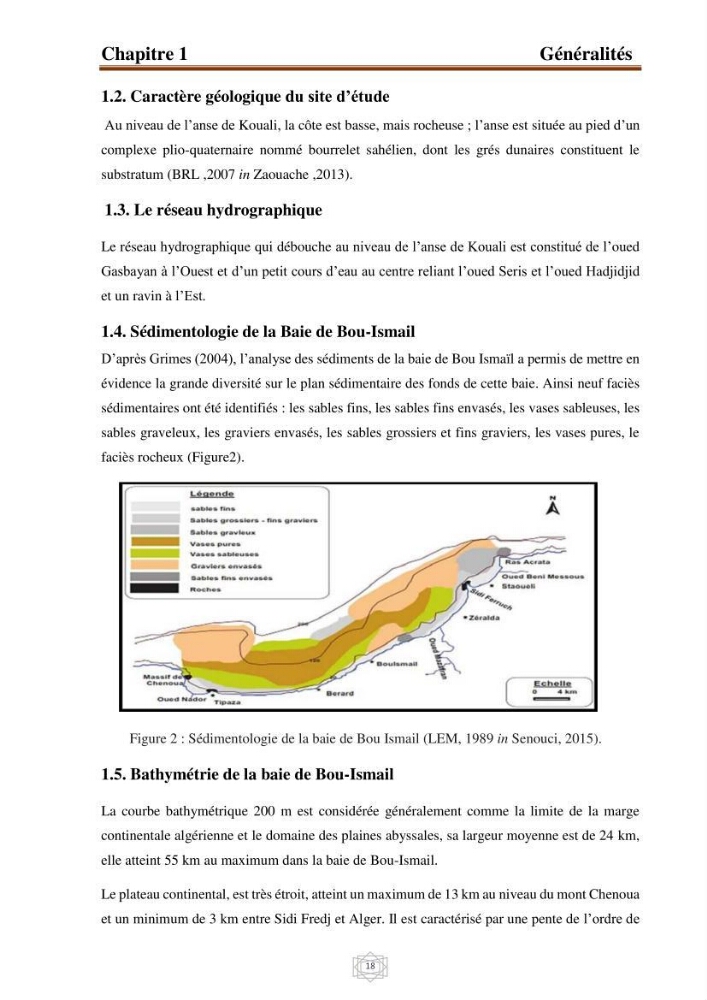 Inventaire de la faune et de la flore marine d\'intérêt écologique des sites remarquables de la région centre de la côte Algérienne (l\'Anse de Kouali et l\'île Aguelli)