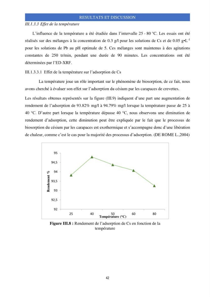Elimination d’élément radioactif Cs* et d’élément trace métallique Pb en solution aqueuse par adsorption sur les carapaces de crevettes