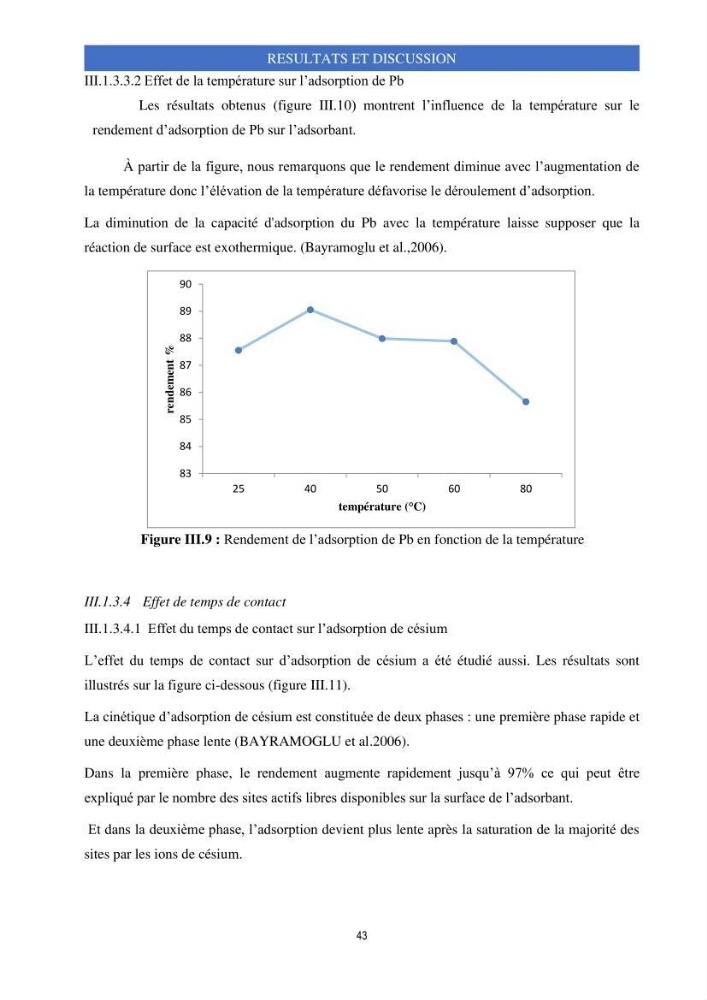 Elimination d’élément radioactif Cs* et d’élément trace métallique Pb en solution aqueuse par adsorption sur les carapaces de crevettes