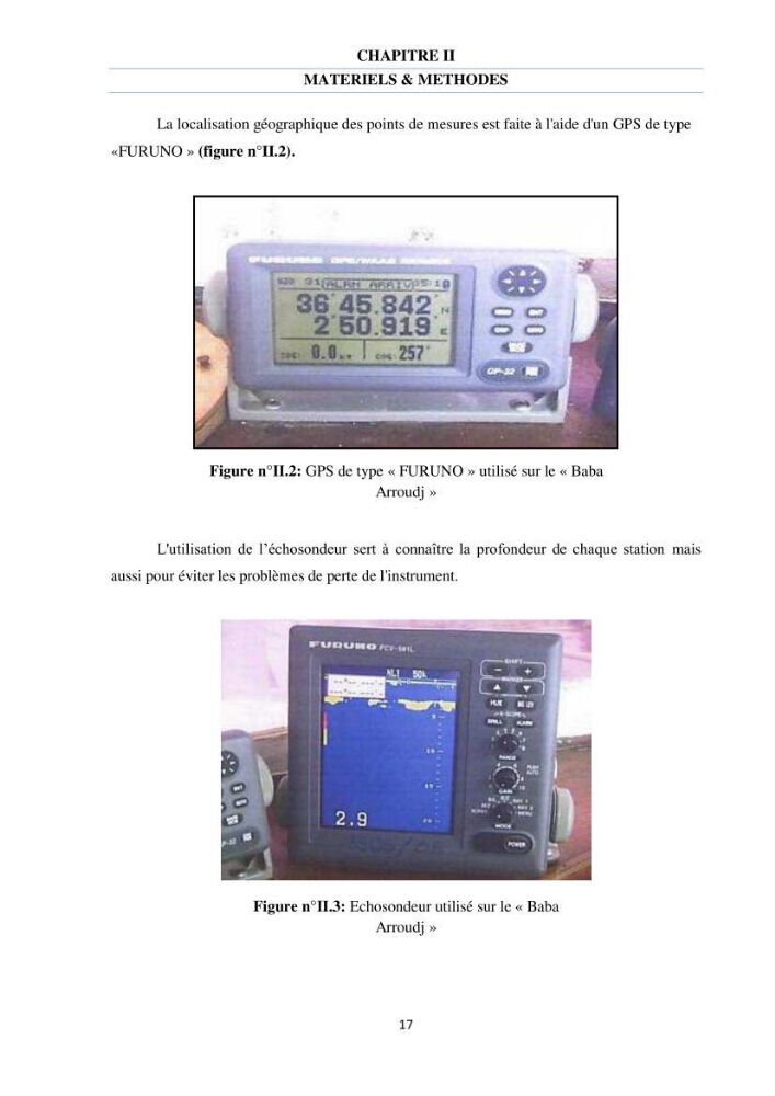 Etude des courants côtiers observés sur les petits fonds de la plage de Sidi Fredj