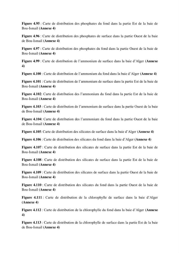 Suivi des paramètres physico-chimiques et des sels nutritifs dans les eaux de l\'Algérois