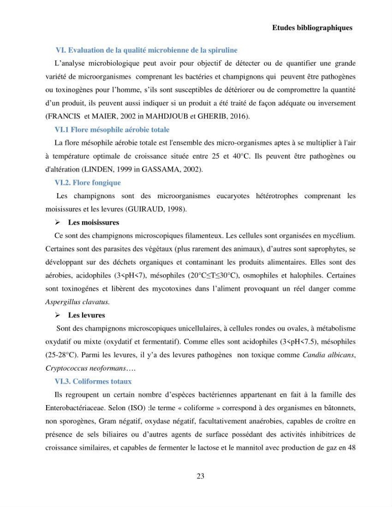 Extraction et identification des pigments de micro-algues à usage alimentaire et pharmaceutique