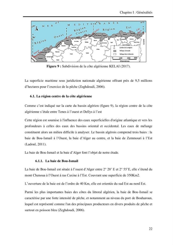 Effet des engins de pêche sur la qualité organoleptique et hygiénique de l\'allache Sardeinella aurita Valenciennes,1847 de la région centre de la côte Algérienne