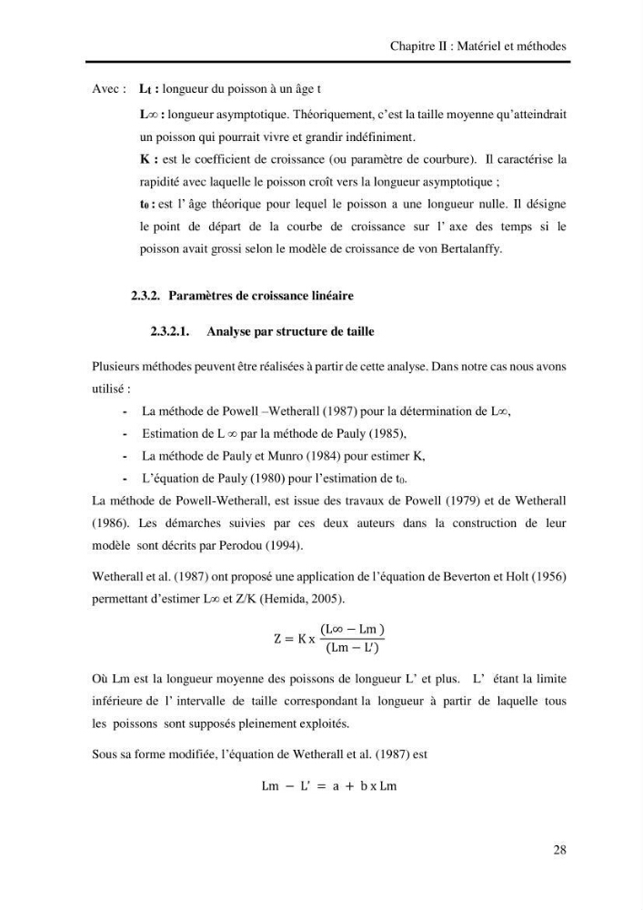 Effet des engins de pêche sur la qualité organoleptique et hygiénique de l\'allache Sardeinella aurita Valenciennes,1847 de la région centre de la côte Algérienne