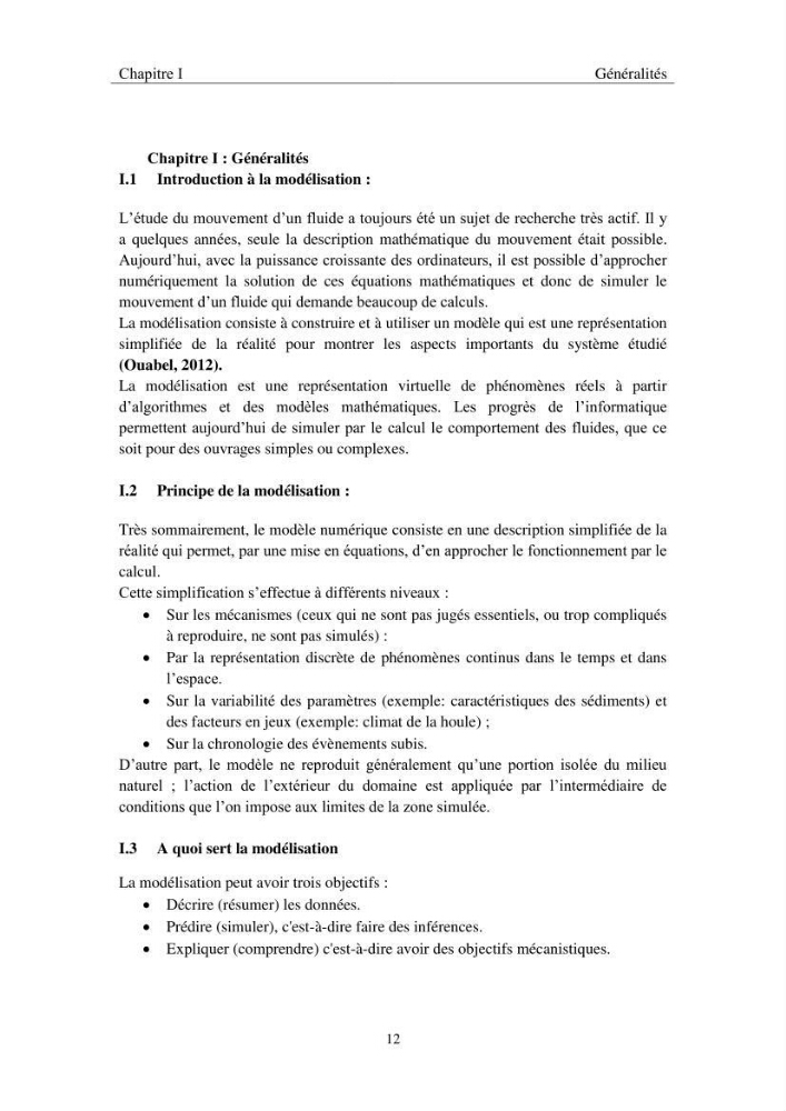 Utilisation du modèle SWAN pour la modélisation des vagues/houles: cas de béjaia