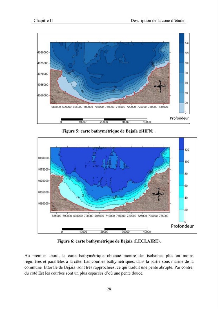 Utilisation du modèle SWAN pour la modélisation des vagues/houles: cas de béjaia