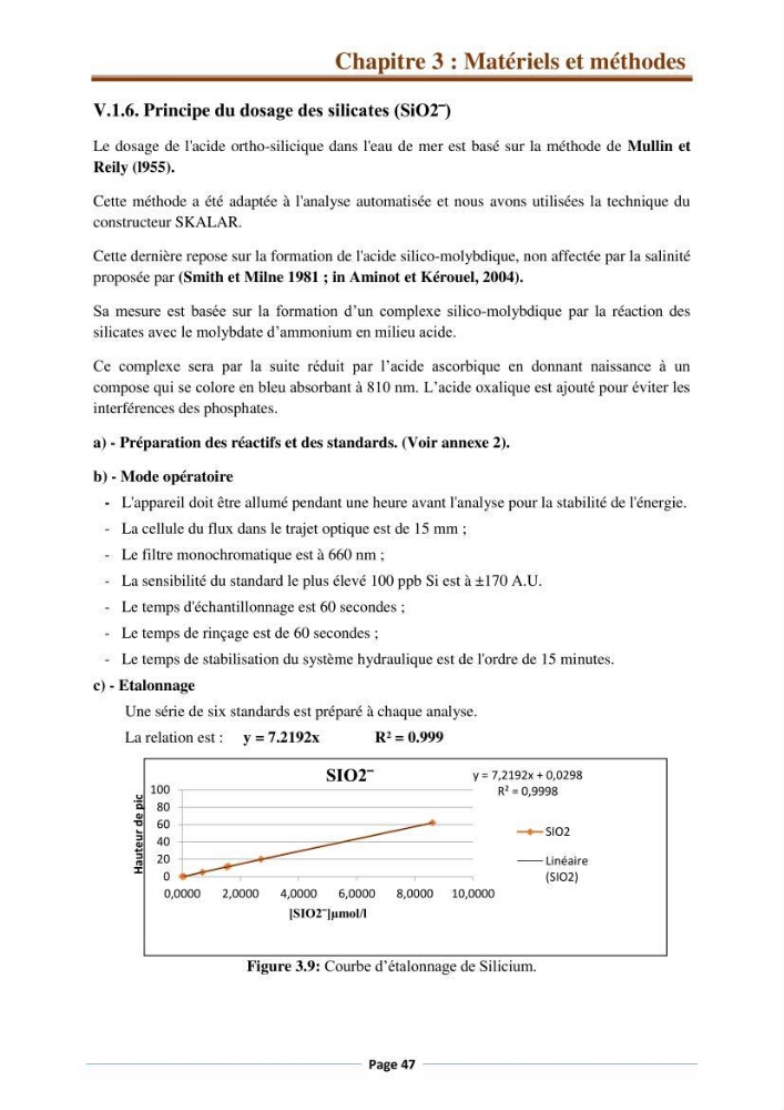 Suivi des paramètres physico-chimiques et des sels nutritifs dans la côte Algéroise