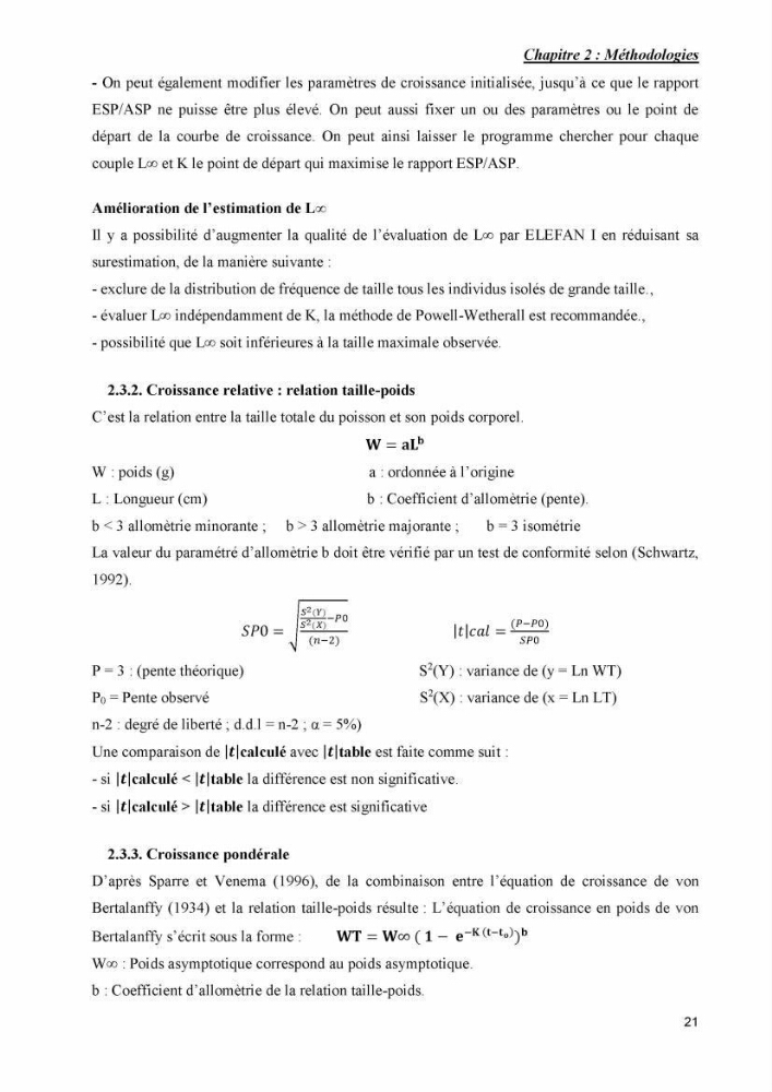 Contribution à l\'étude de la production et de la croissance de Symphodus tinca( Linnaeus, 1758).: dans la région centre Algérienne