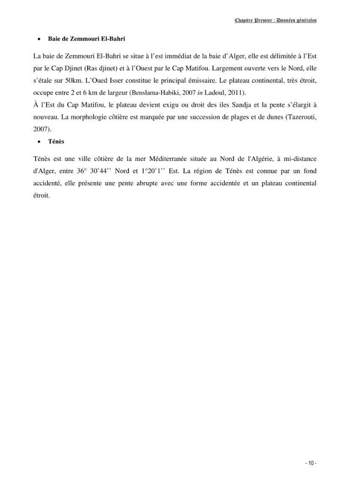 Contribution à la biologie de Scyliorhinus canicula ( Elasmobranches, Scyliorhinidae) dans la région d\'Alger