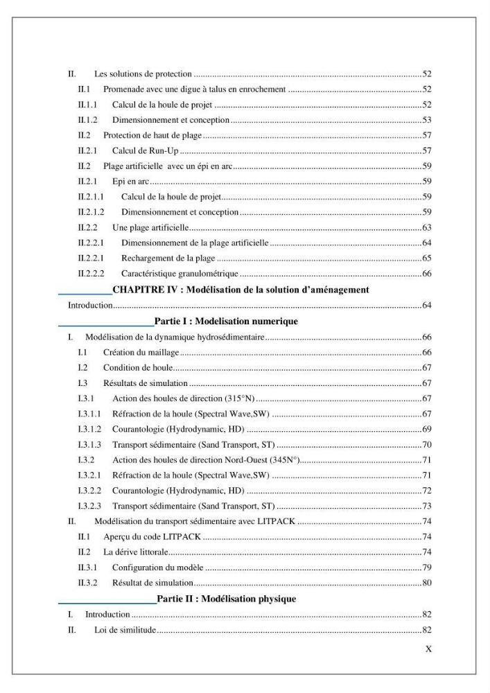 Etude de protection et d\'aménagement de la zone de Verte Rive-Bordj El Kiffan: