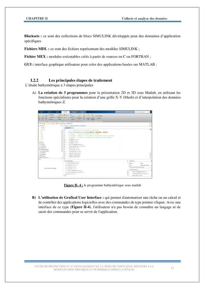 Etude de protection et d\'aménagement de la zone de Verte Rive-Bordj El Kiffan: