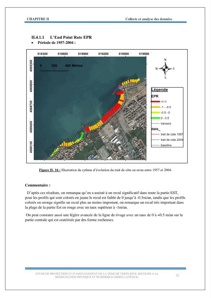 Etude de protection et d\'aménagement de la zone de Verte Rive-Bordj El Kiffan: