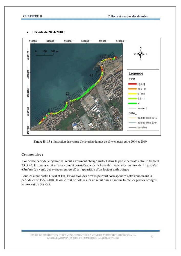 Etude de protection et d\'aménagement de la zone de Verte Rive-Bordj El Kiffan: