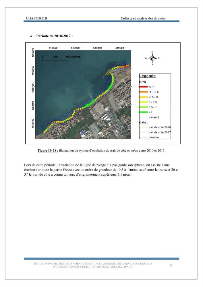 Etude de protection et d\'aménagement de la zone de Verte Rive-Bordj El Kiffan: