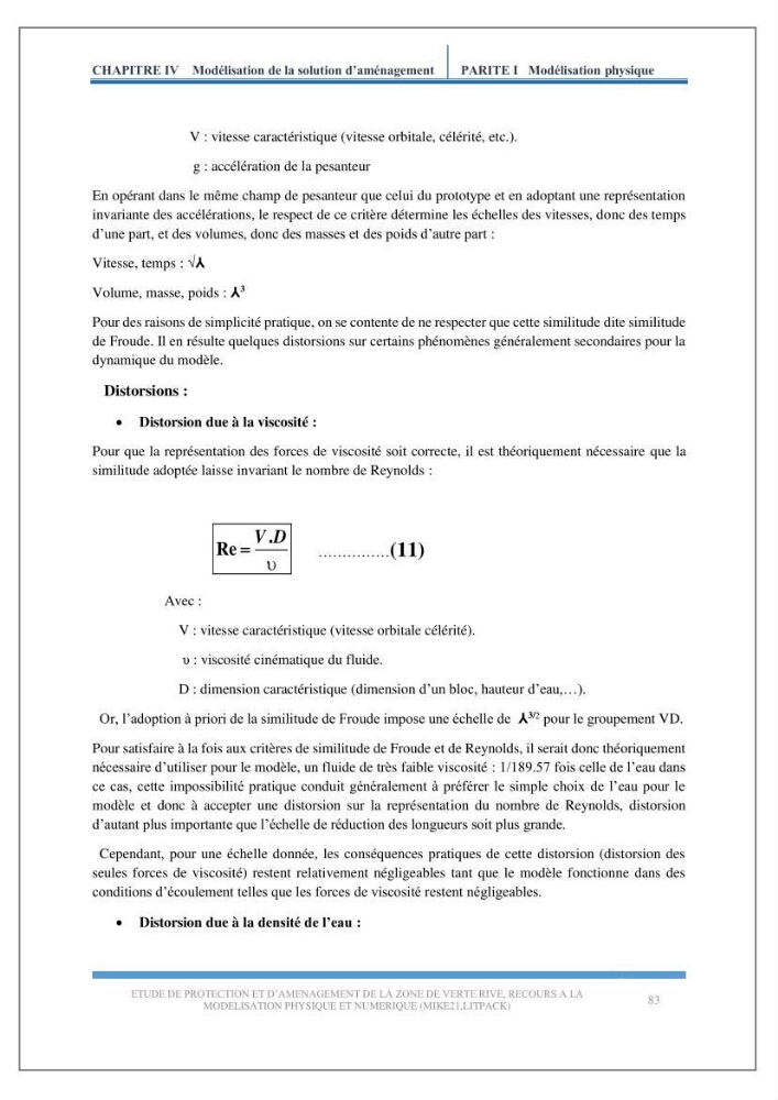 Etude de protection et d\'aménagement de la zone de Verte Rive-Bordj El Kiffan: