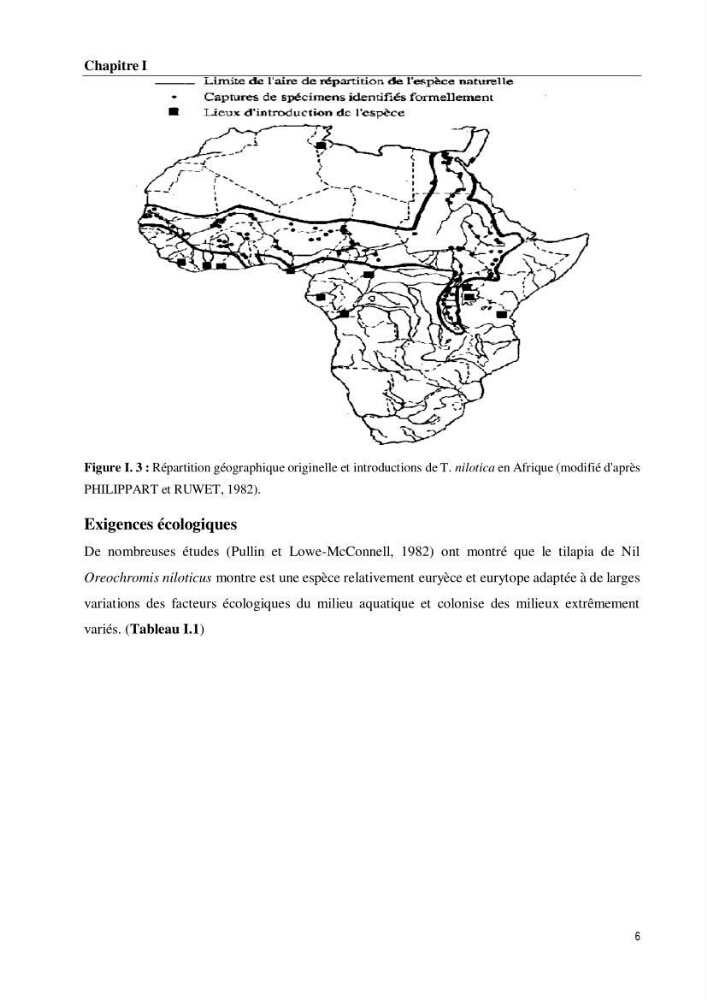 Effet de la densité d\'élevage sur les performances de production du tilapia Oreochromis sp dans un milieu contrôlé