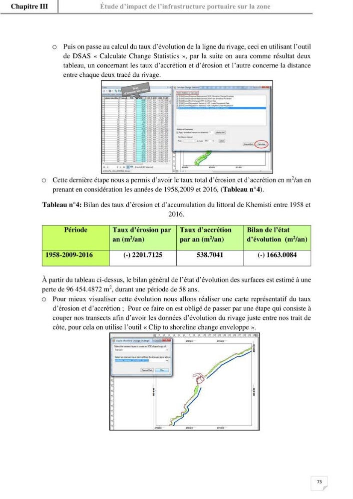 Etude hydrosédimentaire du rivage de Khemisti