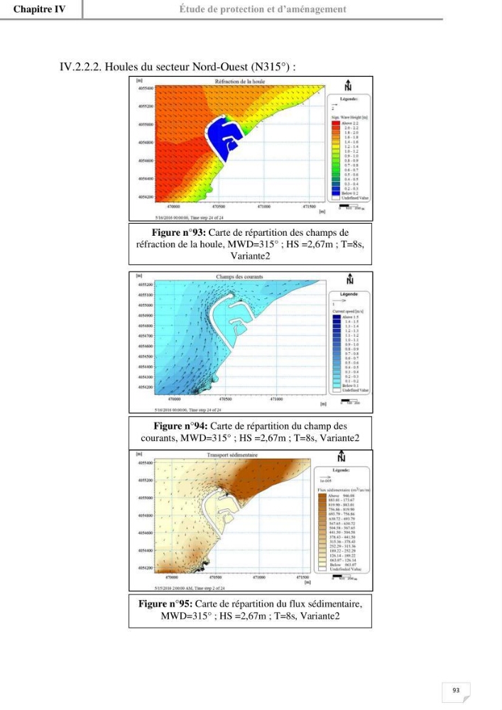 Etude hydrosédimentaire du rivage de Khemisti