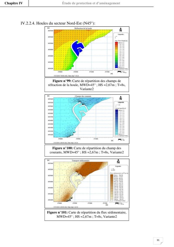 Etude hydrosédimentaire du rivage de Khemisti