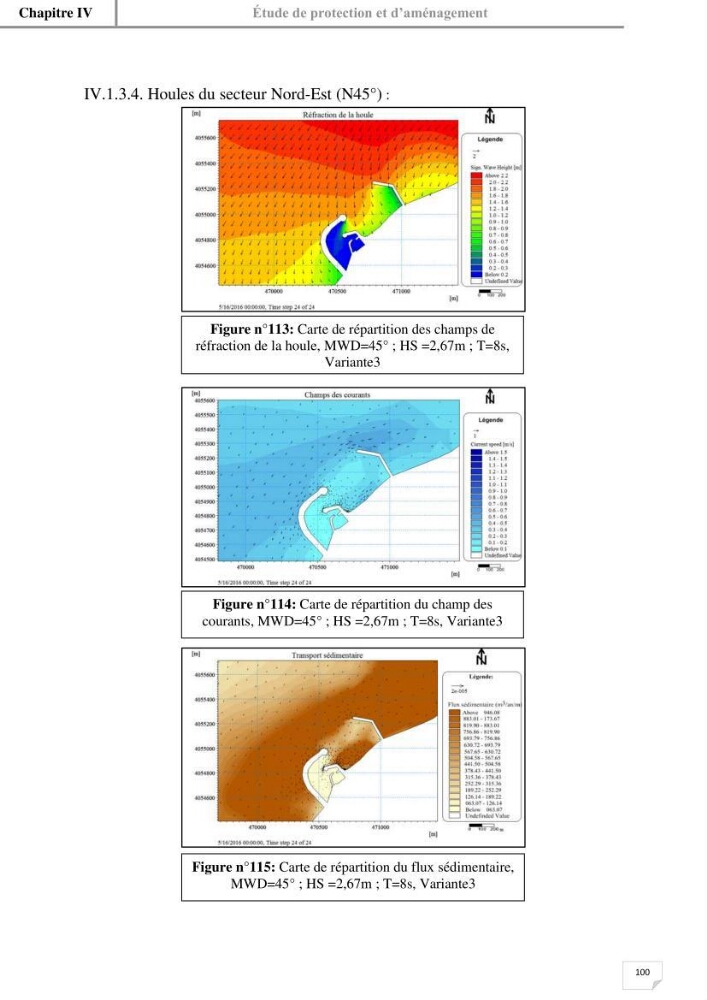 Etude hydrosédimentaire du rivage de Khemisti