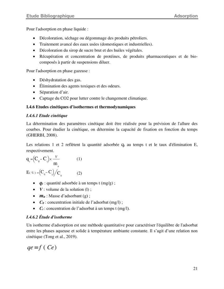 Etude de la fixation du chrome hexavalent sur une argile minérale: