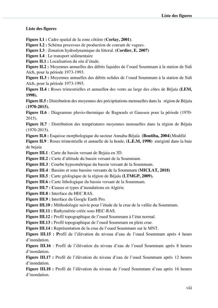Hydrologie, modélisation hydro-sédimentaire et conception des ouvrages de protection : cas de la baie de Béjaia