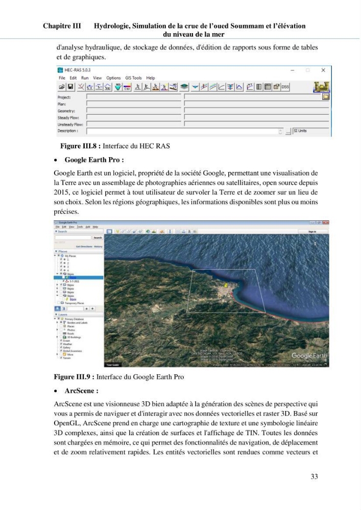 Hydrologie, modélisation hydro-sédimentaire et conception des ouvrages de protection : cas de la baie de Béjaia