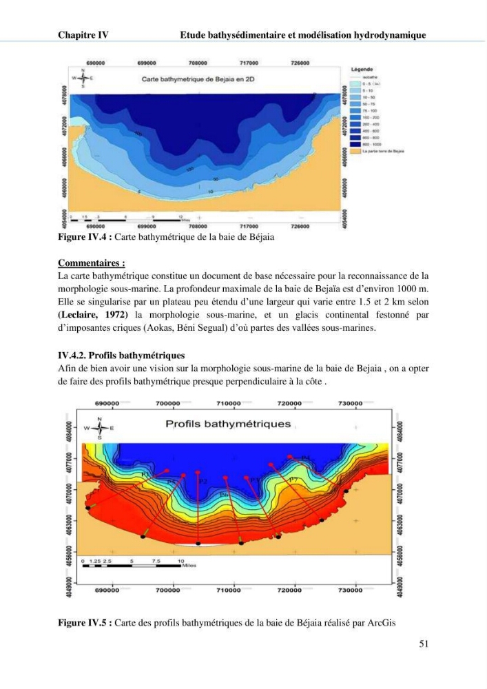 Hydrologie, modélisation hydro-sédimentaire et conception des ouvrages de protection : cas de la baie de Béjaia