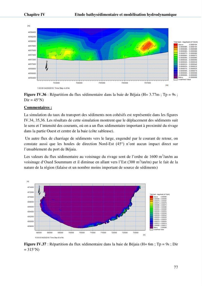Hydrologie, modélisation hydro-sédimentaire et conception des ouvrages de protection : cas de la baie de Béjaia