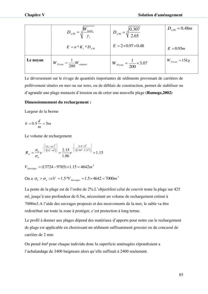 Hydrologie, modélisation hydro-sédimentaire et conception des ouvrages de protection : cas de la baie de Béjaia