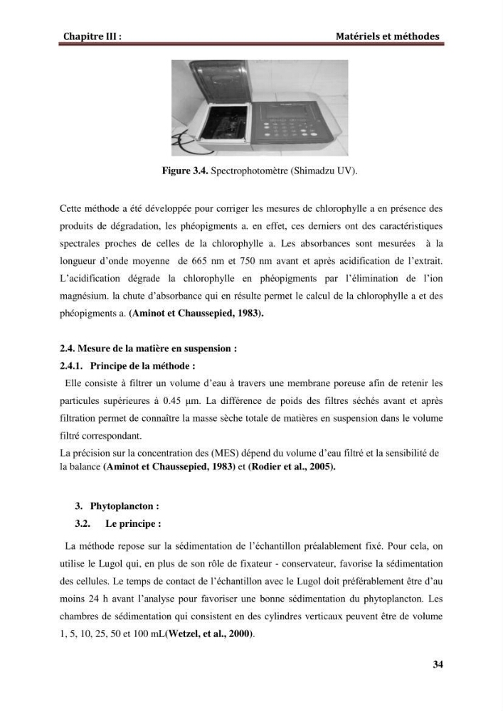 Observer et comprendre la variabilité spatio-temporelle de la qualité des eaux marines à partir de données multi sources : quantification de la biomasse phytoplanctonique.
